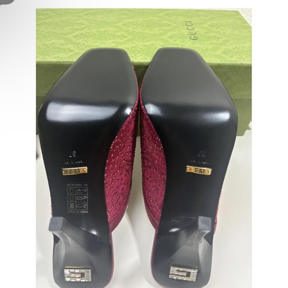 Gucci crystal mules - Picture 9 of 9